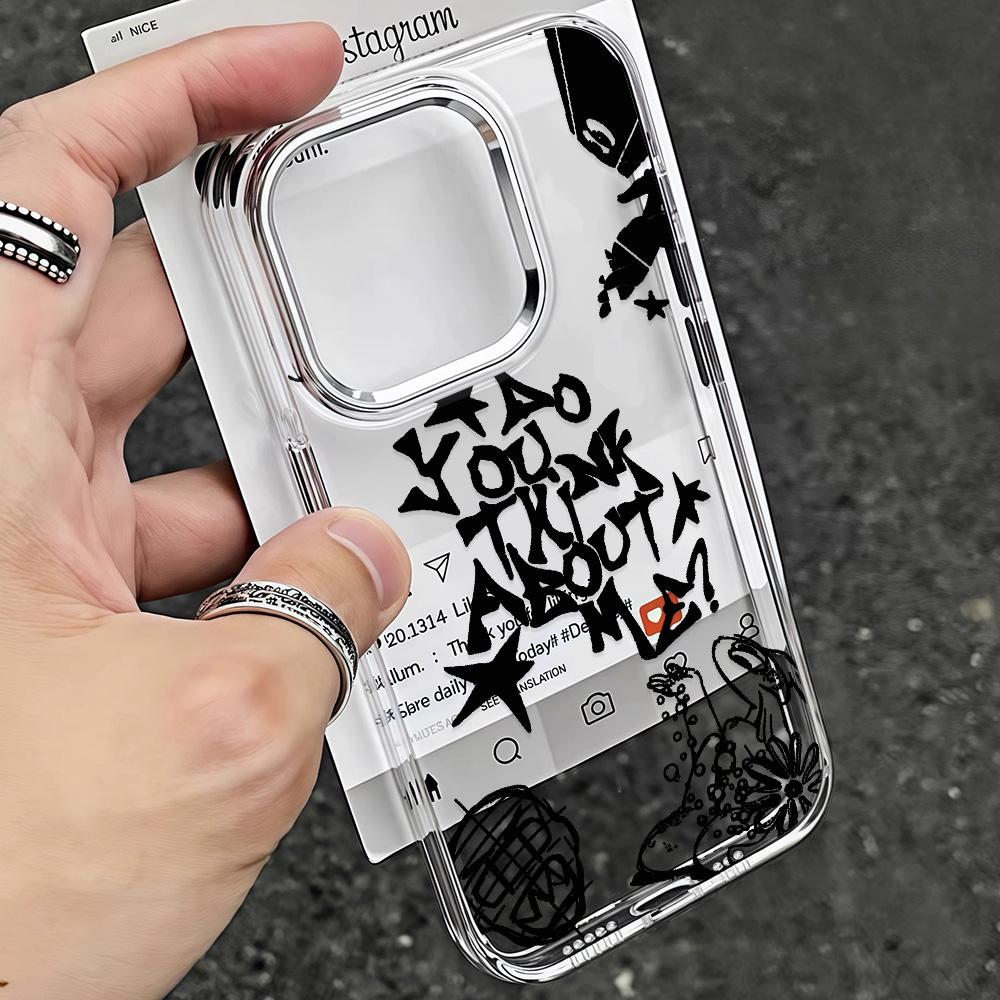 ATP Album Nsqk Phone Case For iPhone 17 16e 16 15 14 13 12 11 Mini Pro Max X XR XSMAX 8 7 Air Plus Transparent Soft Cover
