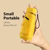 Flat Fold Mini Umbrella Women Pocket Summer Sun Umbrella for Women Small Cute Umbrellas for Girls with Storage Bag