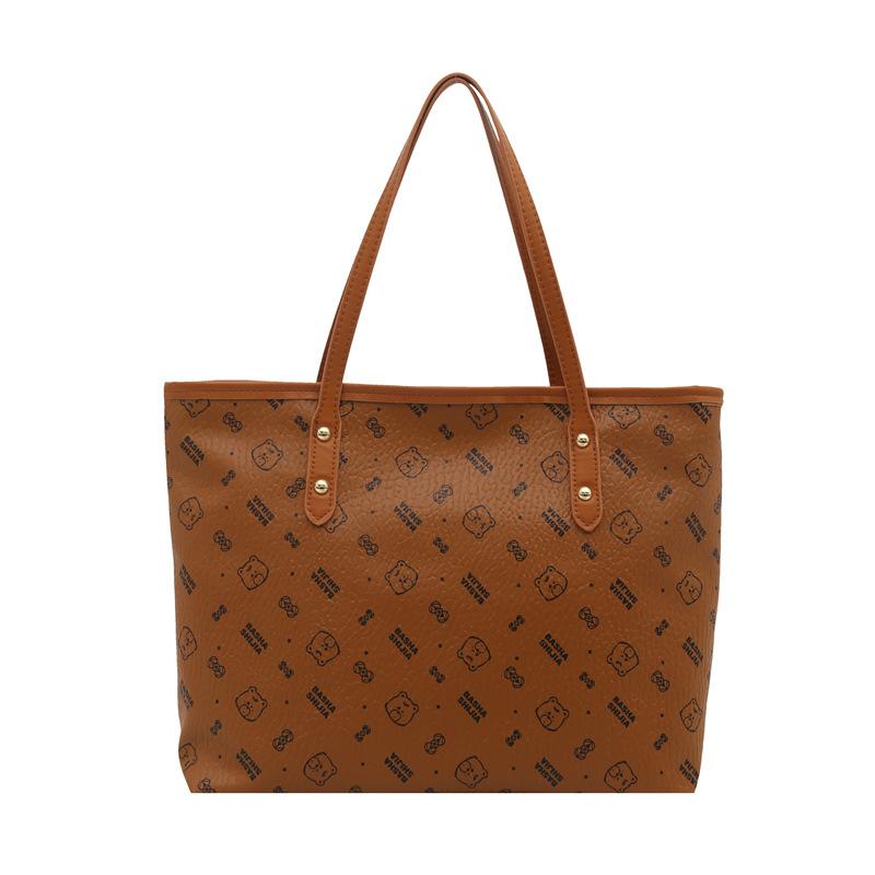 2025 new large-capacity armpit bag fashionable versatile shoulder bag to work commuting students class leisure tote bag