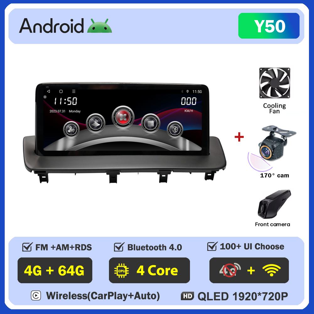 10.25 Inch For MAZDA CX-9 CX 9 CX9 2016-2021 Car Radio Multimedia Video Player Navigation GPS 4G Wireless Carplay Android Auto