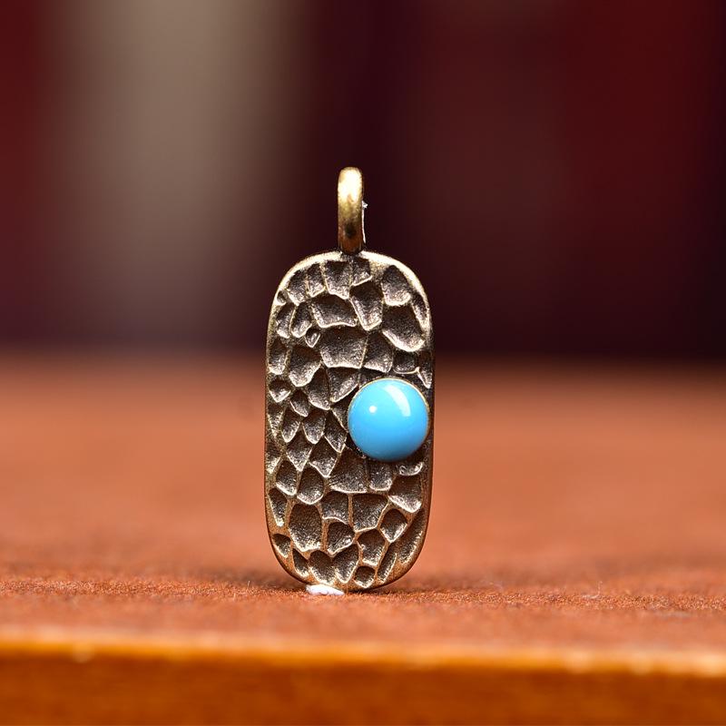 

Аксессуары для браслета из тибетских бирюзовых и медных бусин ручной работы