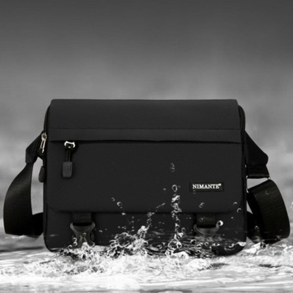 Large Capacity Student Shoulder Bag Waterproof Messenger Bag Men Crossbody Bag  School Office