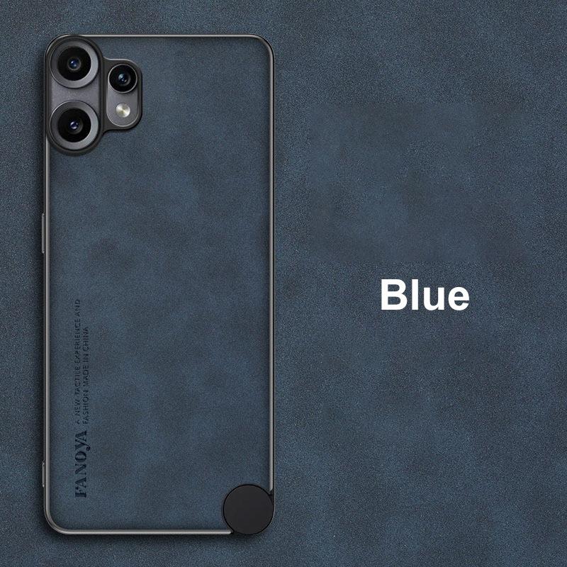 For Nothing CMF Phone 2 Pro Case Luxury PU Leather Phone Case For Nothing CMF Phone2 Pro 5G Back Cover Silicone Full Protection