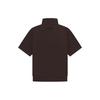 Fear of God Essentials Seal 3/4 Half Zip Sweatshirt 'Dark Brown' Unisex 125BT224095F