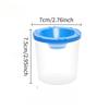 1/10pcs Children's Painting Pen Wash Cup DIY Art Graffiti Paint Pen Wash Bucket Watercolor Gouache Diy Nail Brush Pen Wash Cup