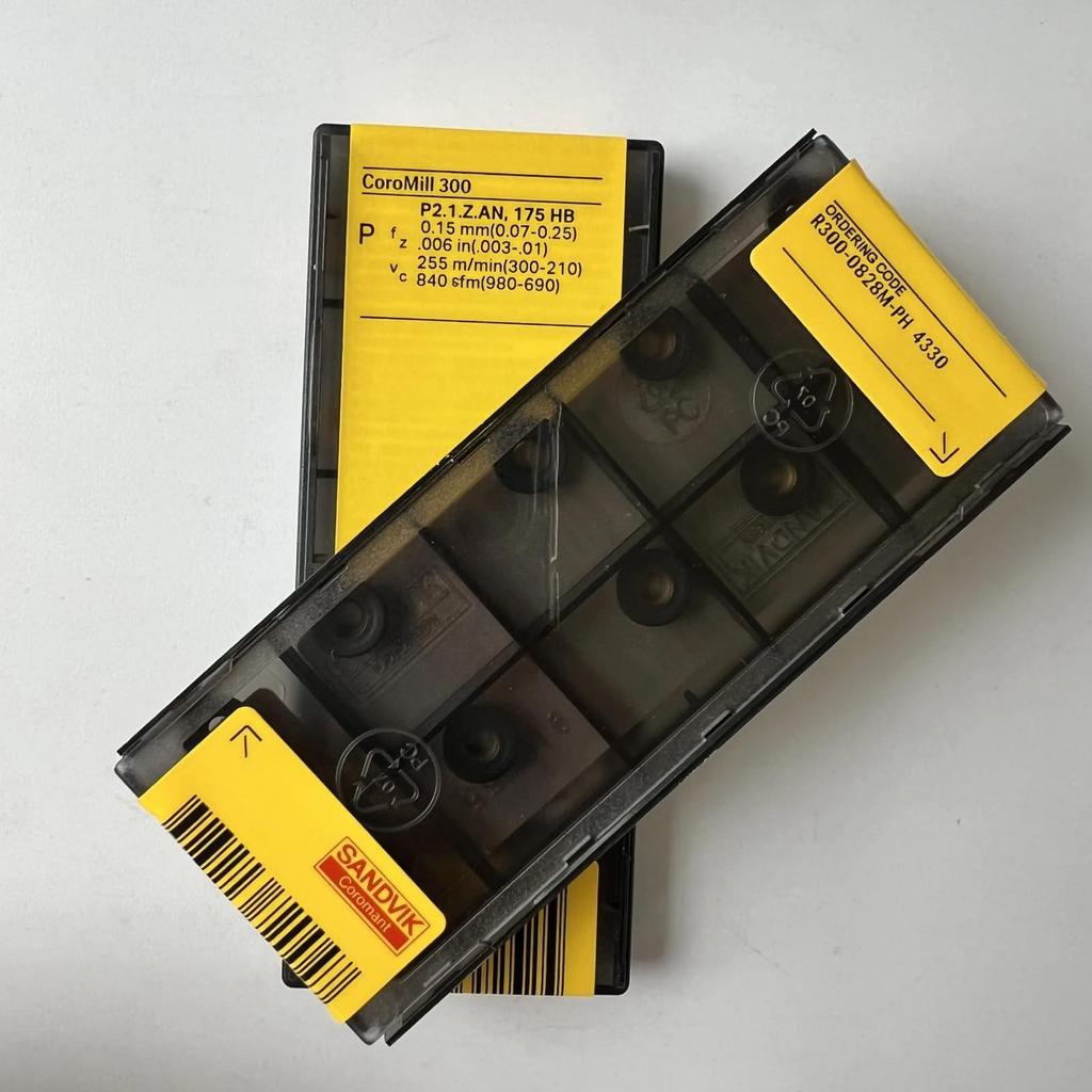 Original Sandvik / R300-0828M-PH 4330 /  CNC lathe carbide blade 10 Pcs