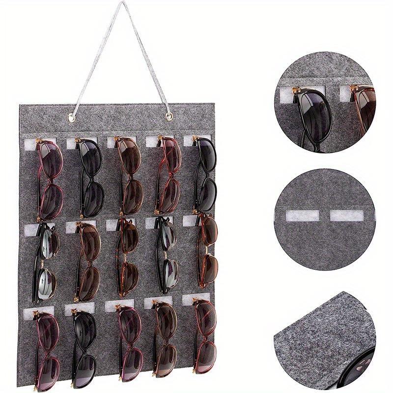 Makeup Room Wall Hanging Bag Multifunctional Foldable Sunglasses Display Box Sunglasses Storage Bag Glasses Sorting Bag