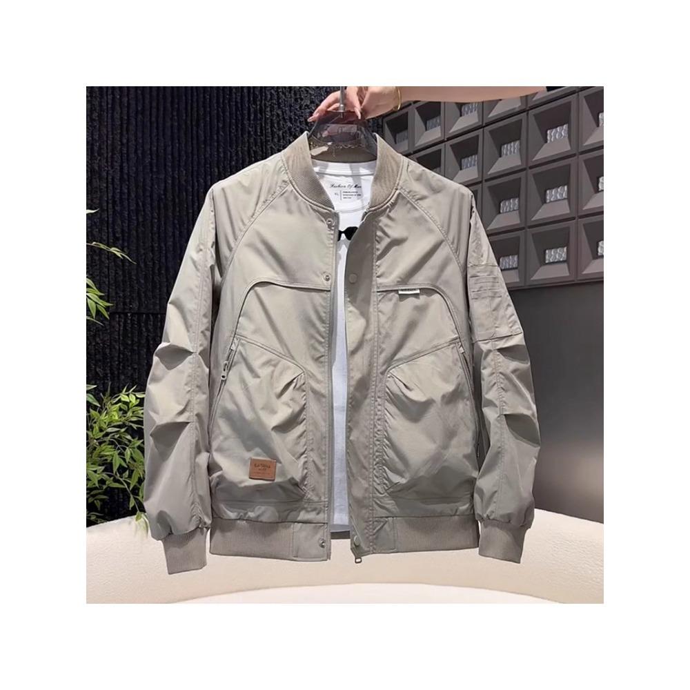 Men's Cotton Padded Baseball Jacket - Autumn/Winter Fashion Trend, Versatile Workwear & Casual Top