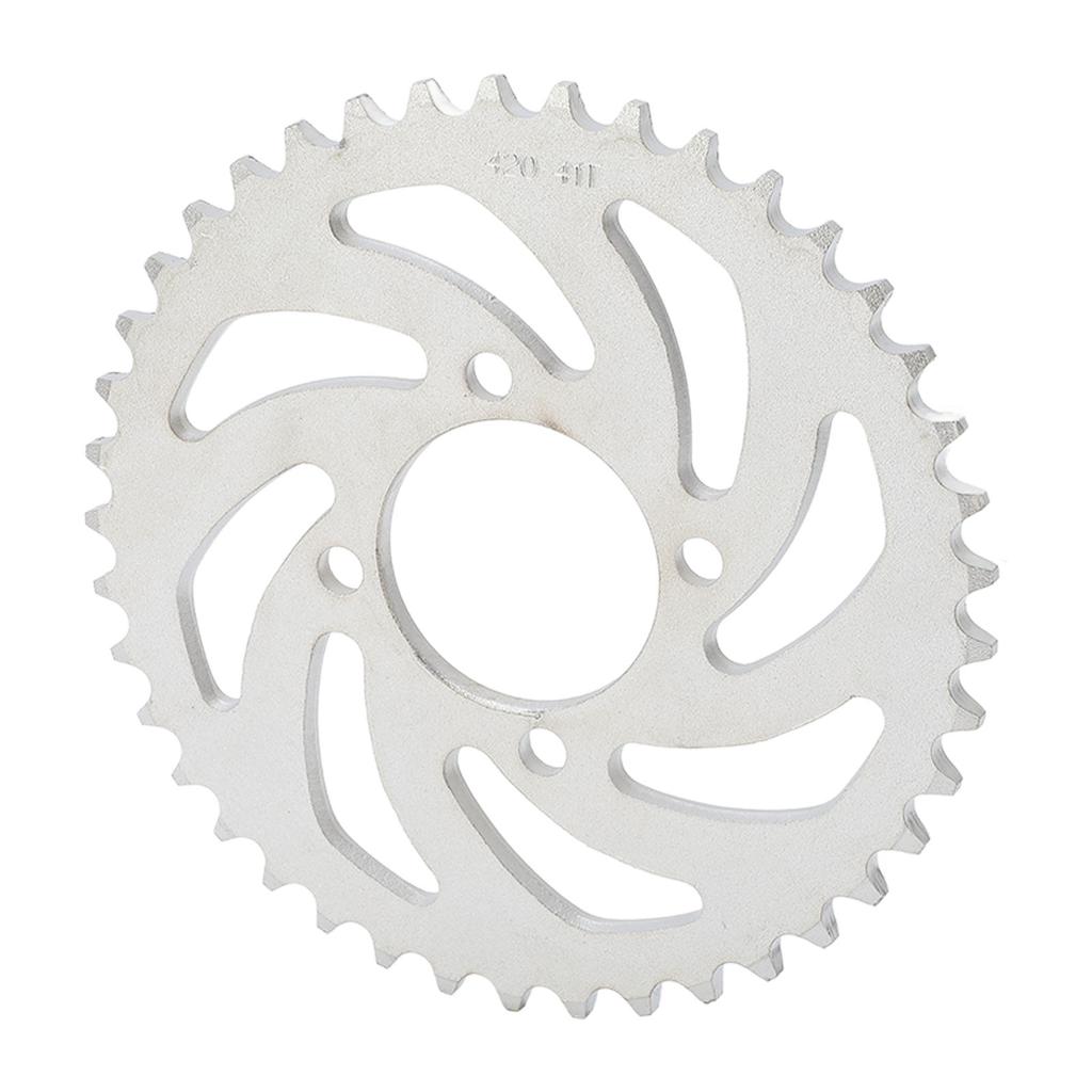 420 41Z Hinterradritzel Stahl Korrosionsbeständigkeit Hinteres Kettenrad für DIY Go Kart ATV Leichtes Motorrad