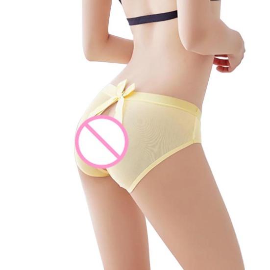 Spodní prádlo Bowknot prodyšné bavlněné krajkové okouzlující kalhotky na líbánky