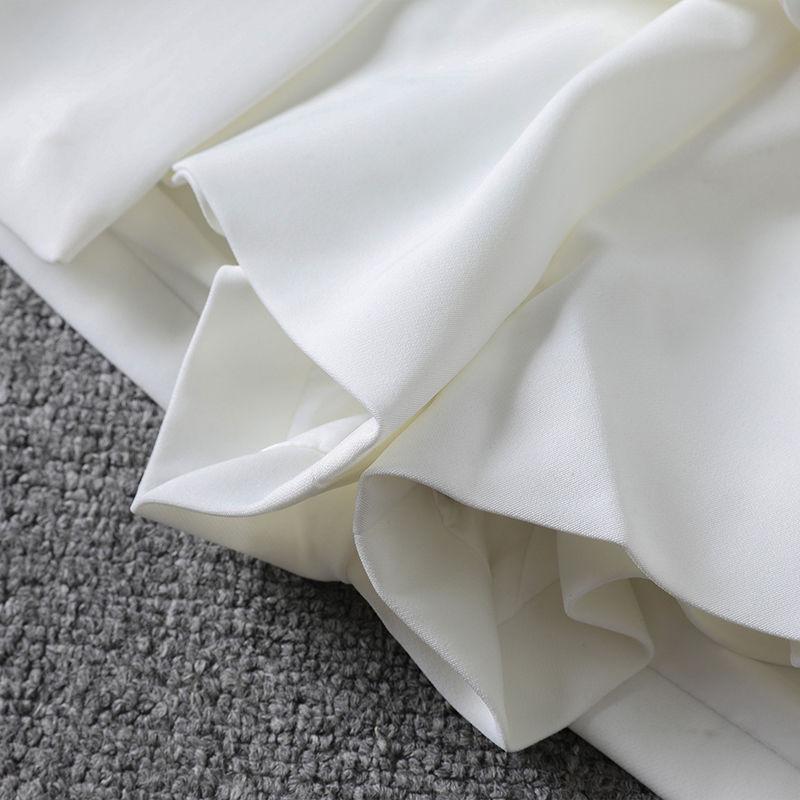 High Waist Black A-Line Skort - Spring/Summer 2022 Fashion Anti-Exposure Versatile Design