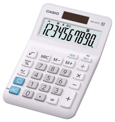 Casio Standard Mini Just 10 Calculator, Type, Digits, MW-10VTC-N