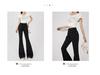 2024 Women's High-Waisted Bowknot Flared Casual Pants - New Summer Loose Slim Wide-Leg Style
