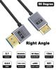 Duttek L Shape HDMI Mini HDMI Converter Cable 8K Mini HDMI To HDMI Short Cable 1 Ft 48Gbps Mini HDMI Ultra Thin L Shape Mini HDMI To HDMI Male