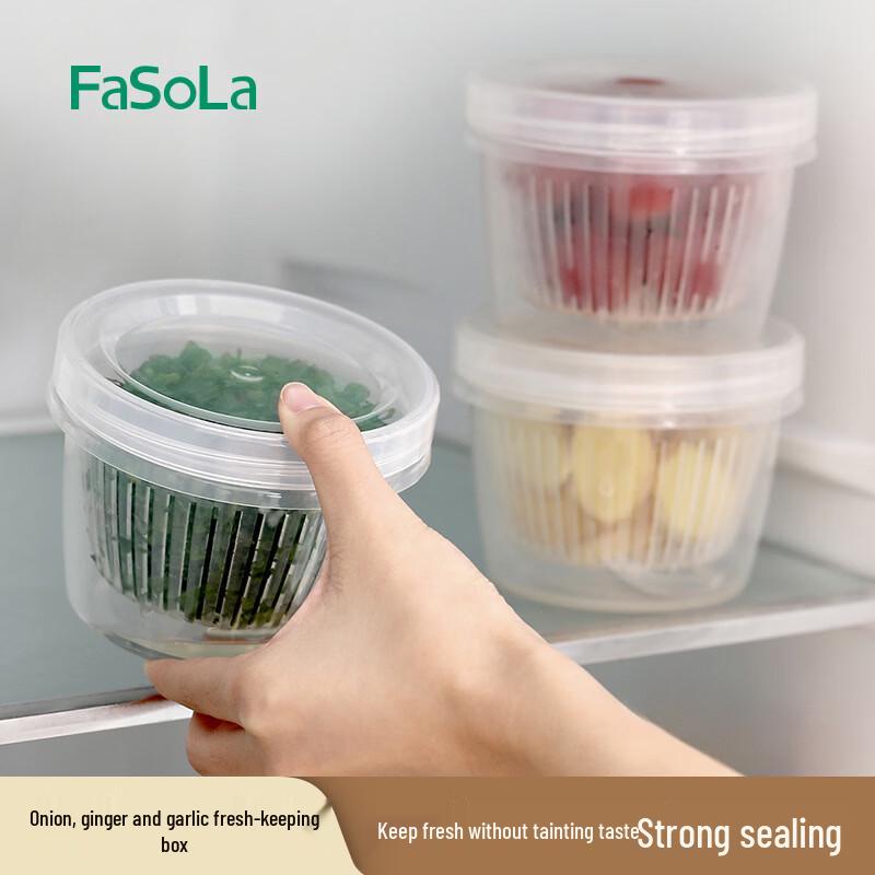 

FaSoLa Transparent Refrigerator Food Storage Container