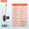 Linear Actuator 12V 14In Heavy Duty 1320lbs/6000N 0.19"/s IP44 Protection