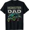 Monster Truck Dad Family Matching Monster Truck Lovers T-Shirt
