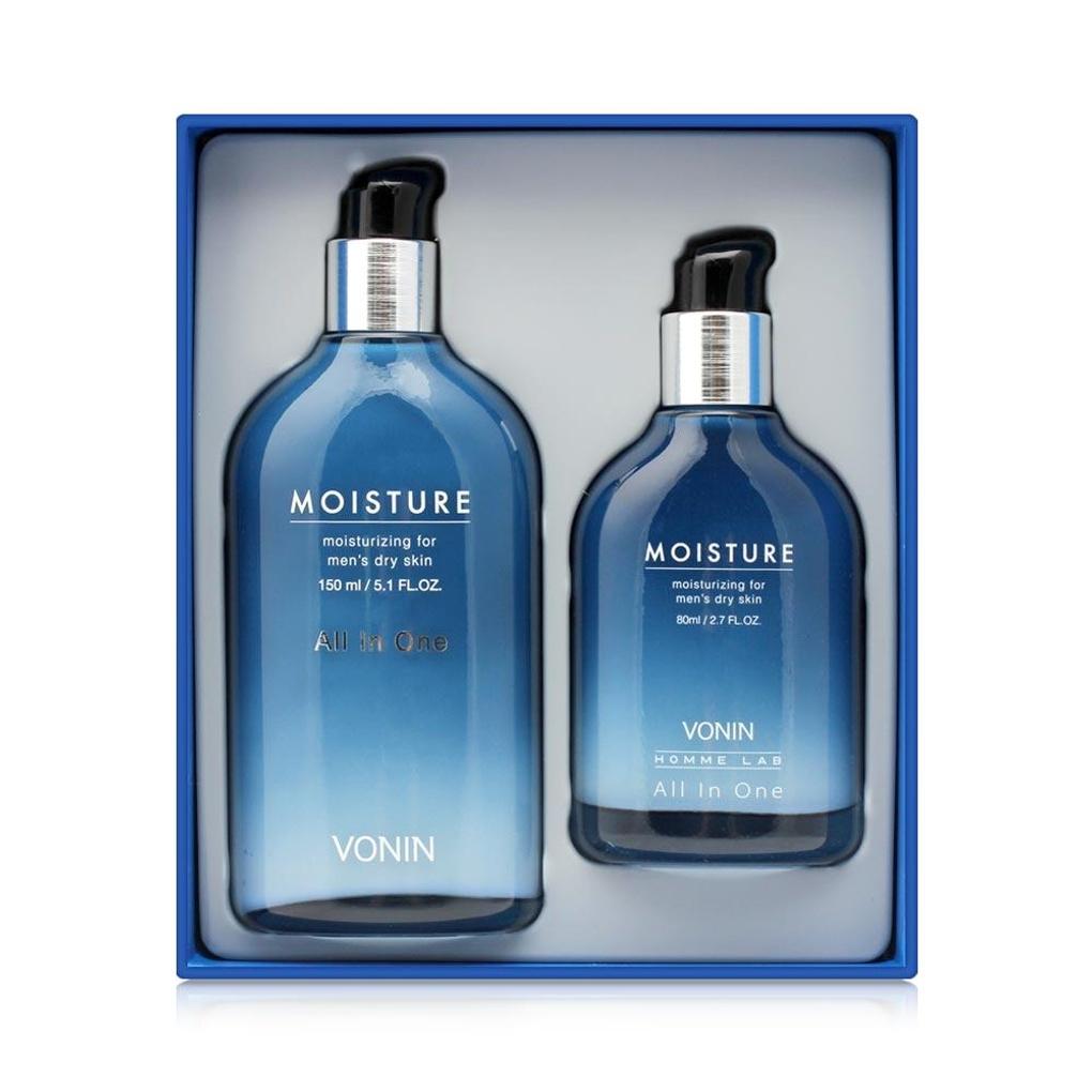 ISAKNOX Men's Basic All-in-One Hydrate Moisture 150 (+80ml additional composition)