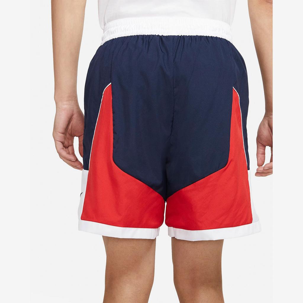 Nike Throwback Woven Sports Basketball Shorts Red Men's CV1863-419