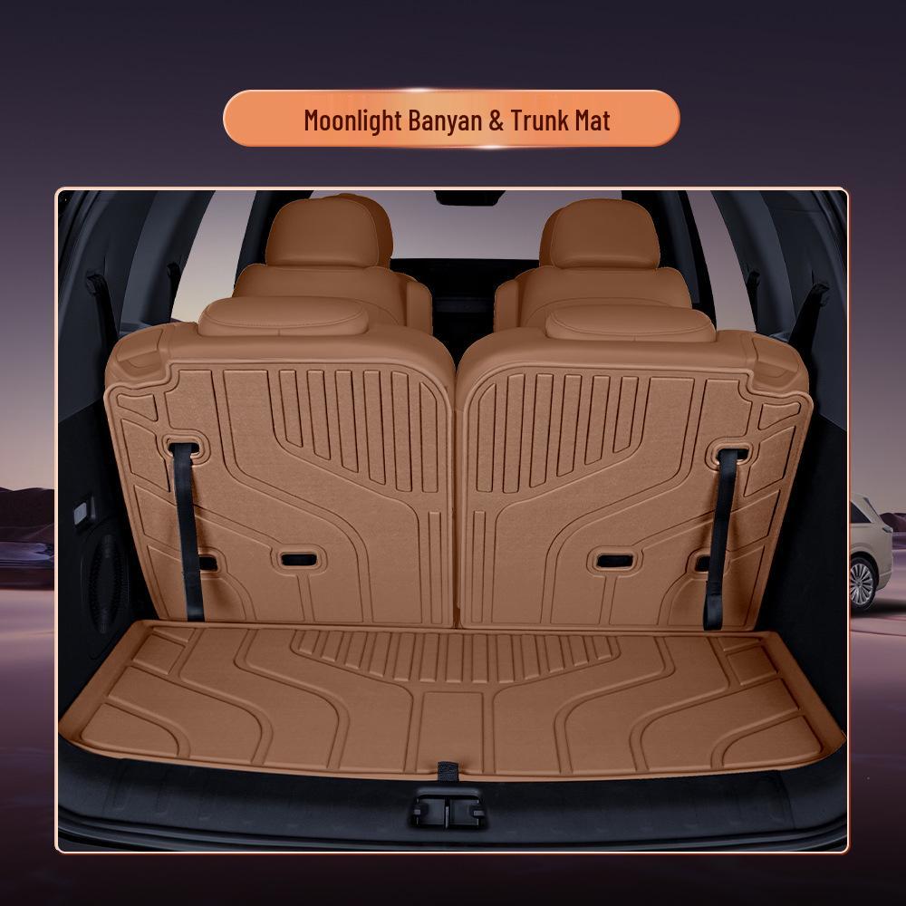 Ledao L90 TPE Semi-Enclosed Waterproof Trunk Mat - Interior Modification Accessory