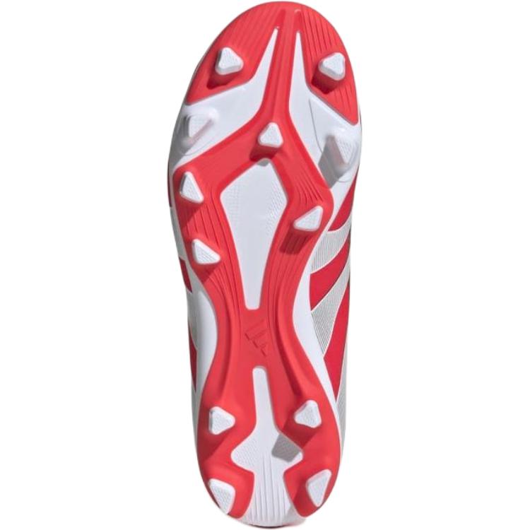 Adidas Predator Club FG MG J Comfortable Versatile Durable Low Top Kids Soccer Shoes Kids sneaker White ID3813