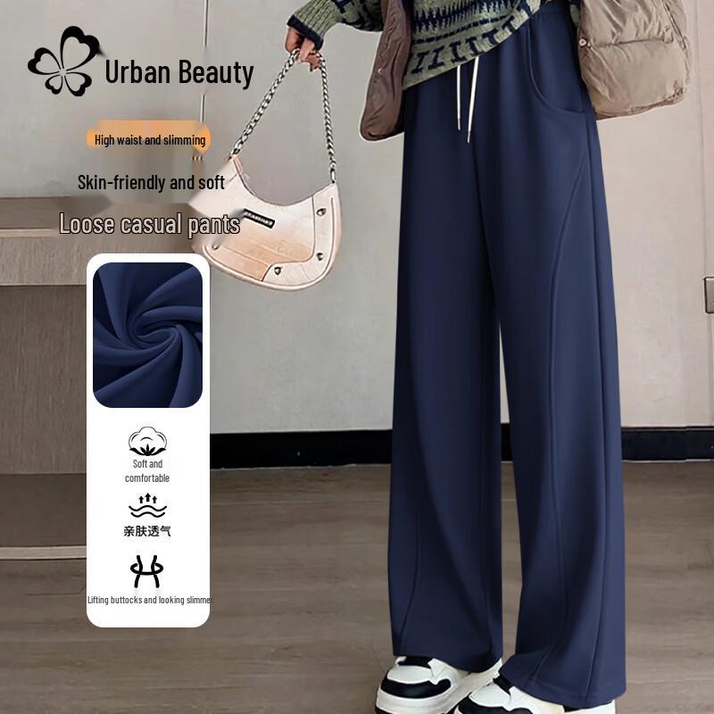 Women s Loose Fit Drawstring Sweatpants L