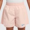 Nike Dri-Fit Pleated Tempo Comfortable Soft Casual Versatile Shorts Kids Shorts Echo-Pink HJ1650-612