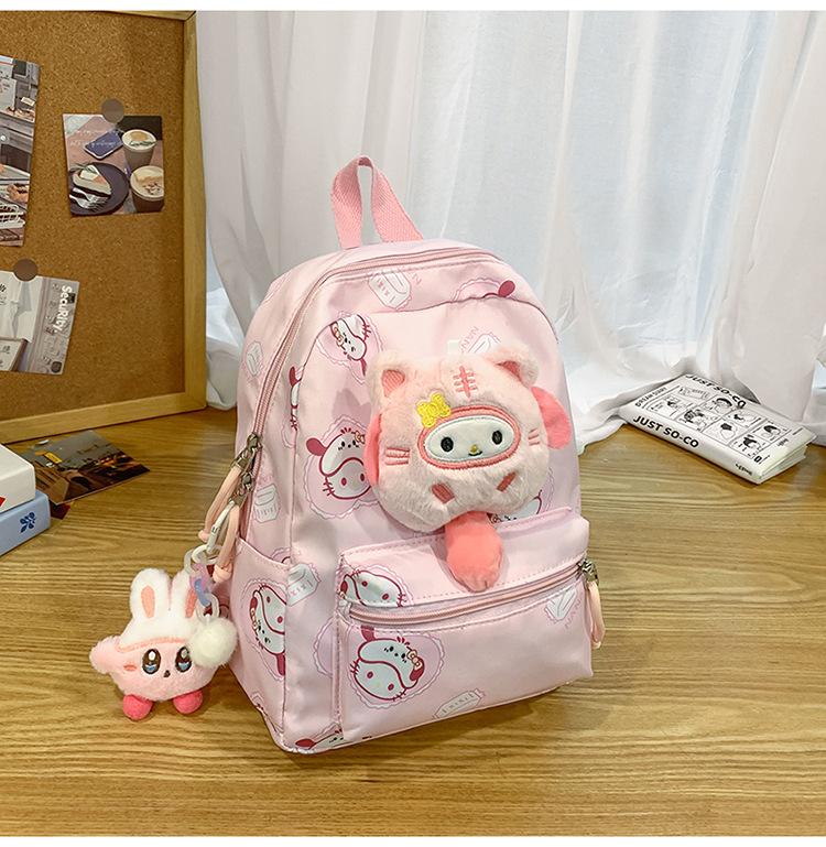 Schoolbag spring soft girl candy color schoolbag Japanese ins schoolgirl backpack small fresh cute mini backpack