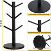 Tree-Shaped Coffee Mug Holder with 6 Hooks for Home or Counter Display