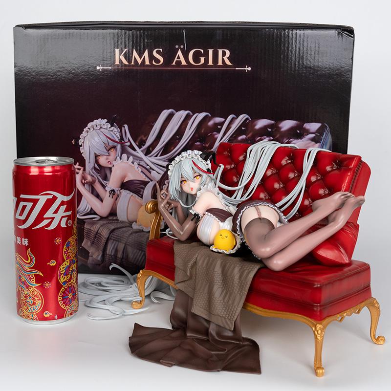 15cm Kms Ägir Figure Azur Lane Anime Figure Sofa Girls Game Figurine Doll Pvc Models Gk Statue Collection Desk Decoartion Toys
