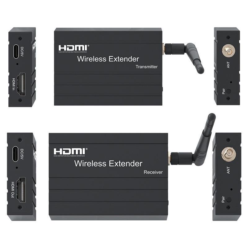 Wireless HDMI Extender Receiver 200m 1080P Long Range HDMI Wireless Transmission for TV Projector Conference