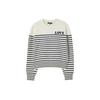 LAP Love Lettering Striped Knit Ar1Kh120
