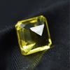 Natural Square Cut 9.30 Carat Yellow Sapphire Stone Loose Gemstone CERTIFIED AR-1514