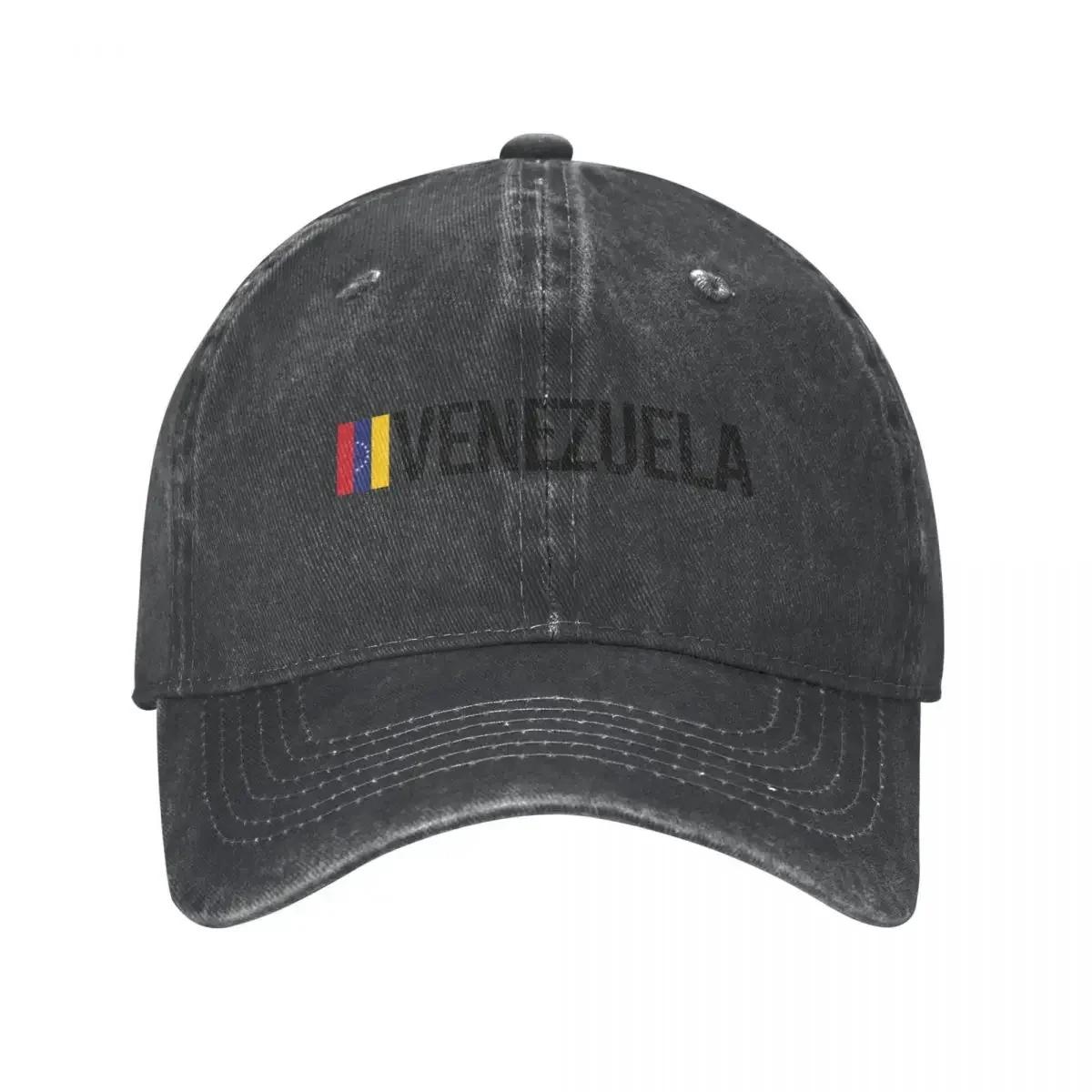 

Venezuela Minimal Design Cap Unisex Distressed Deniimm Cap Venezuelan Outdoor Gollff Unstructured Soft Caps Hat Adjustable& 8Y