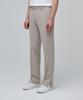 MUSINSA STANDARD Semi-Wide Slit Hidden Banding Slacks [Light Beige]