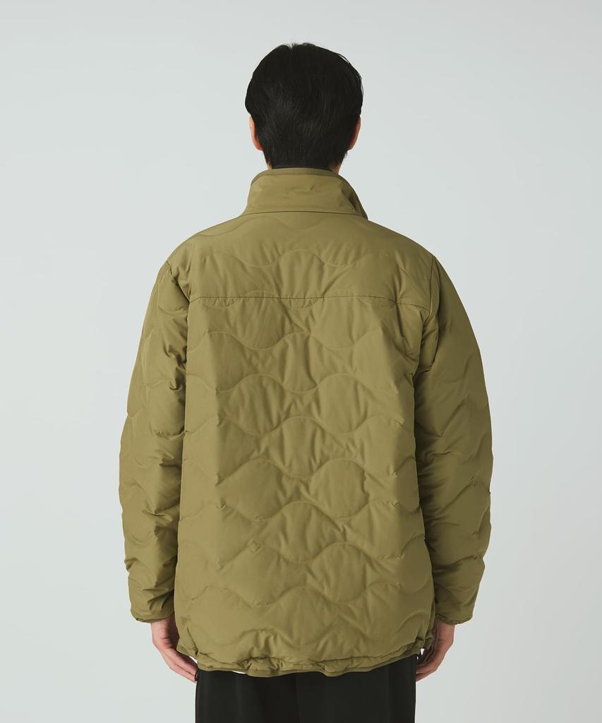 Snow Peak Seamless Quilted Down Jacket and XL JK-25AU029, Outerwear, Down-Insulated, Men's Women's, Olive,