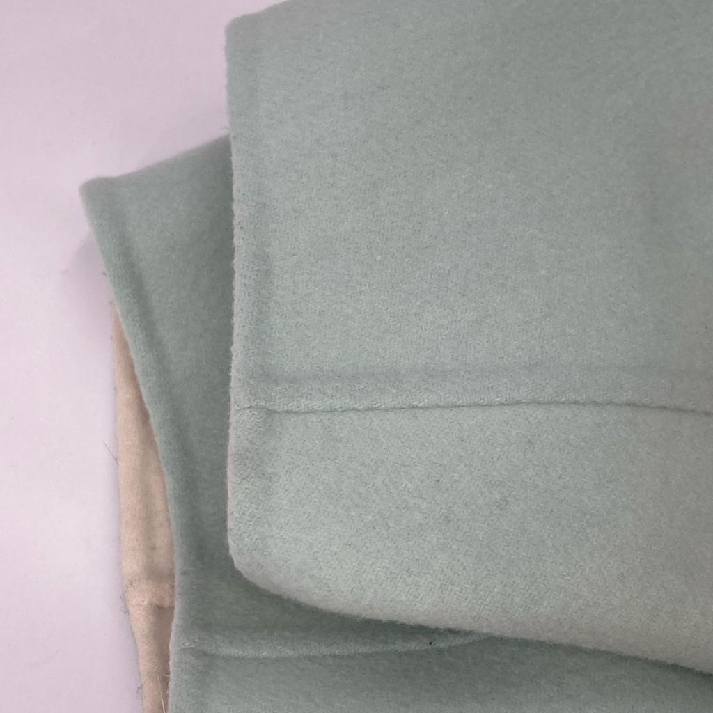 DRAWER 6525-234-0870 Mint Green Collarless River Coat coat 38 Mint greenUsed