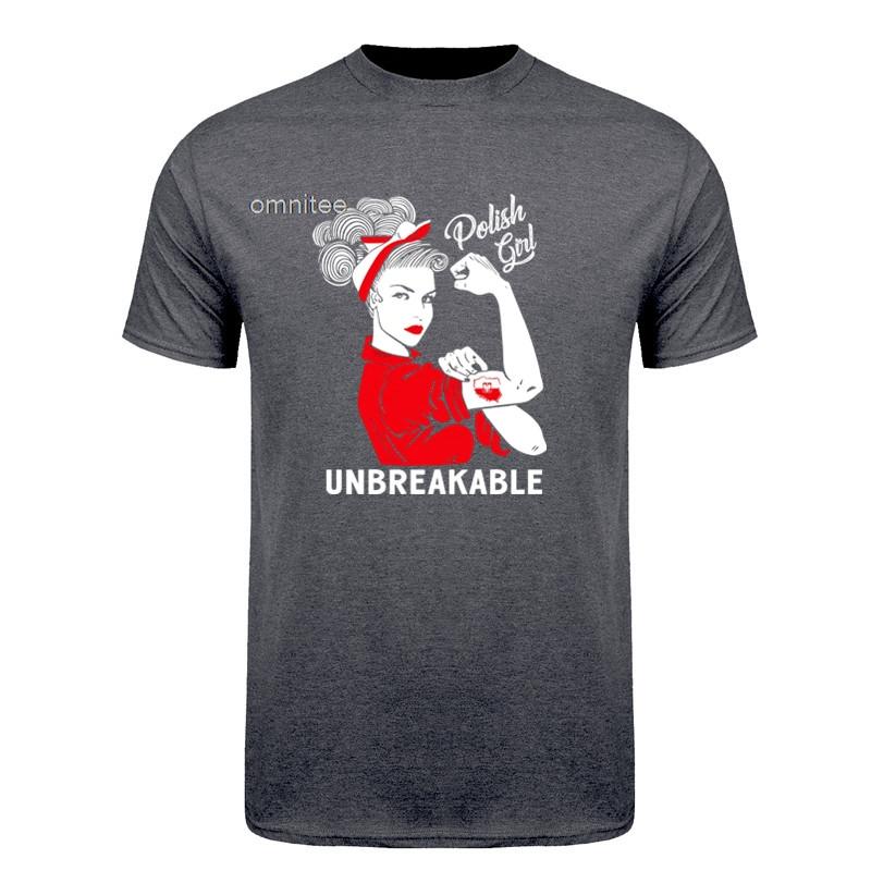 Polish Flag Poland Polska Graphic Tshirts Summer Short Sleeve Unisex Vintage T Shirt Tops Hj078