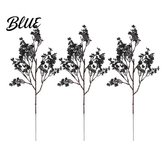Durable Faux Plant Accents for Home Realistic Artificial Flowers Autumn Decoration Silk Floral Themed Interior Ornaments Branches Halloween