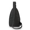 Men's PU Leather Crossbody Chest Bag - Urban Travel Sling with Earphone Hole & Multifunction Design