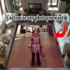 Customize Photos Customizable Photos Floor Mat Suitable for Dining Room Bedrooms Foyer Dormitory Anti-slip Rug Decorate Offices