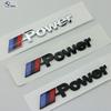 1PCS Car Shield Body Trunk Stickers 3D Metal Emblem Decal Auto Accessories For BMW M Power M2 M3 M5 M6 X3 X4 X6 1 3 5 6 7 Series KJ2