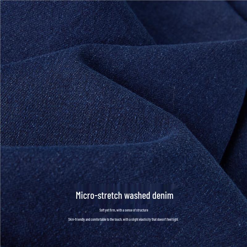 Giordano Men's Retro Washed Straight-Leg Jeans