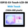 ESP32 S3 5 inch LCD (B) Development Board 1024x600 / 800×480 Captive TouchScreen Display LVGL HMI Sensor CAN RS485