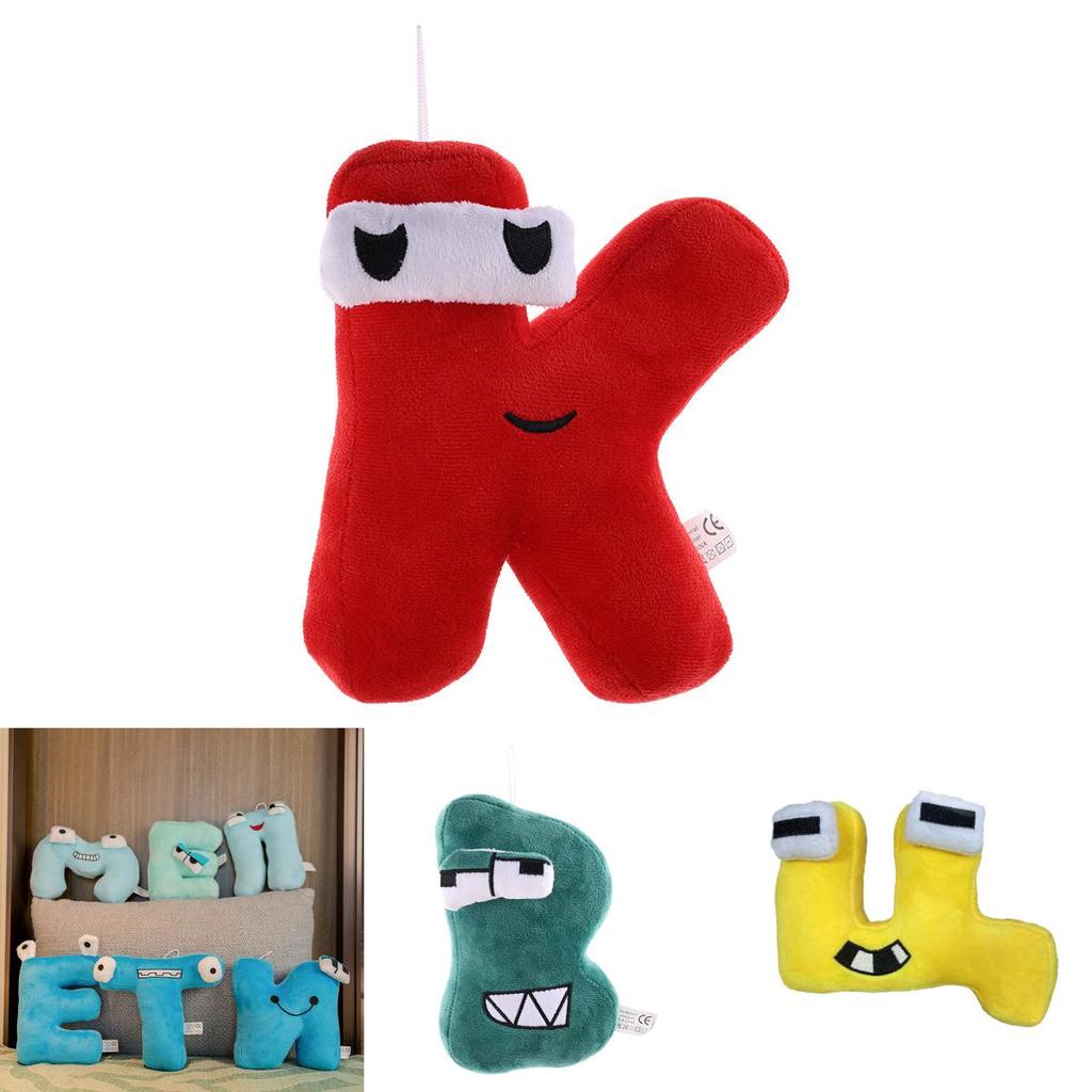 Alphabet Lore Russian Letter Plush Toy Pillow For Kids Soft And Cuddly Stuffed Animal Doll