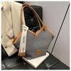 Retro fashion tote bag women 2025 new commuting large capacity shoulder bag trendy casual underarm bag women