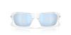 Oakley Sunglasses Frame Color Polished Lens Prizm Deep Water Polar 60mm Men's 0OO9486, (Front) Clear, Color
