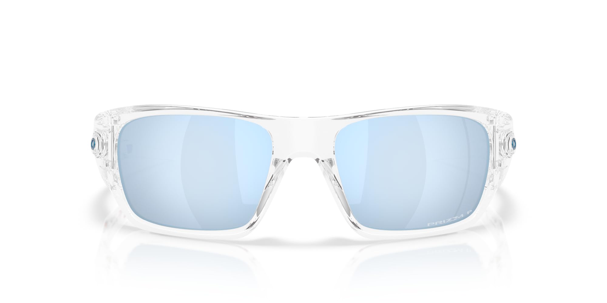 

Oakley Sunglasses Frame Color Polished Lens Prizm Deep Water Polar 60mm Men s 0OO9486, (Front) Clear, Color