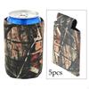 5 Can Coolers Sleeves, Collapsible Breathable Waterproof Sleeves Insulated Wine Cooler Bag for Party