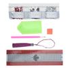 Rhinestones Painting Bookmarks Bright Colors Waterproof DIY Rhinestones Bookmarks with Maple Leaf Pattern for Gifts